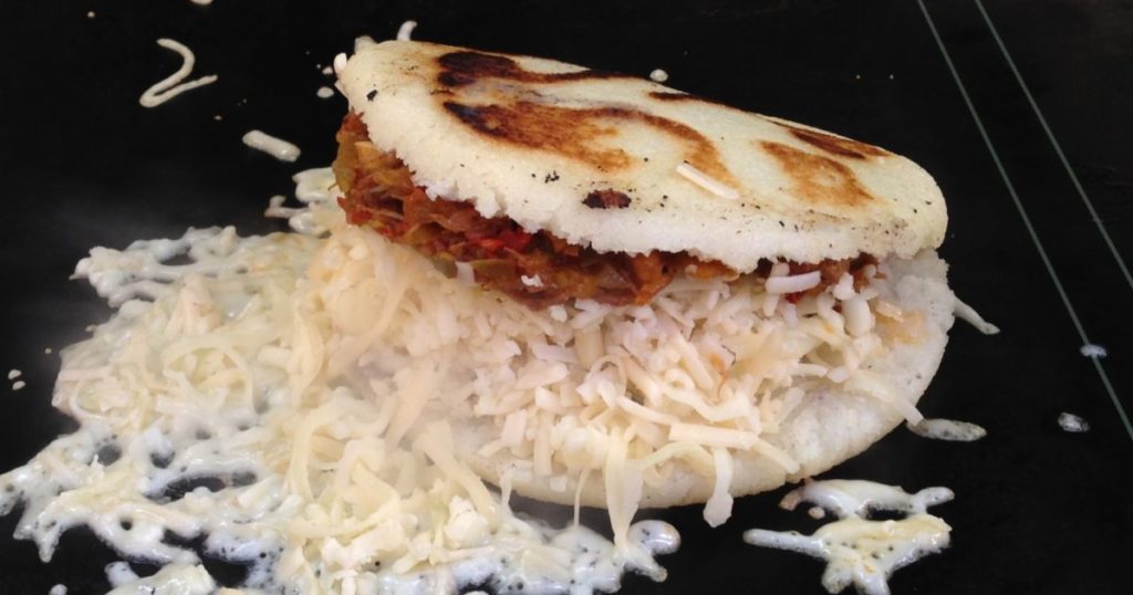 arepa stand